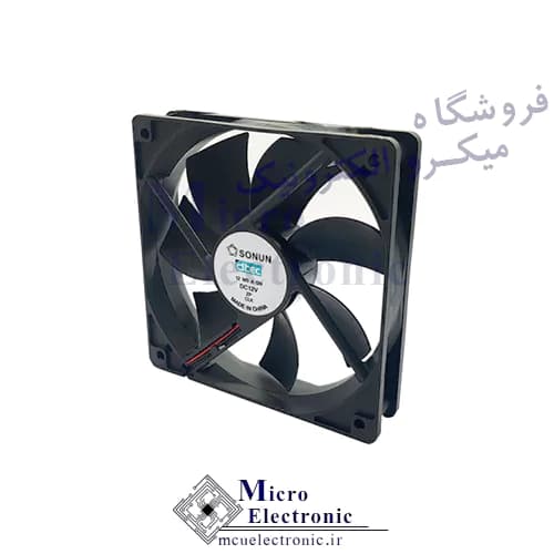 فن 12×12 قطر 2.5 ولتاژ 12