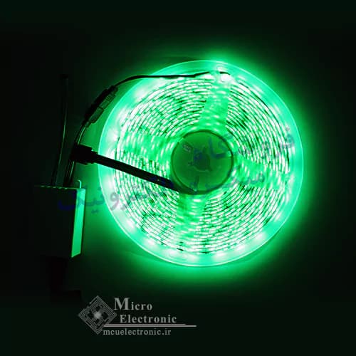 ال ای دی نواری RGB رزین دار حلقه ی 5 متری — تصویر ۵