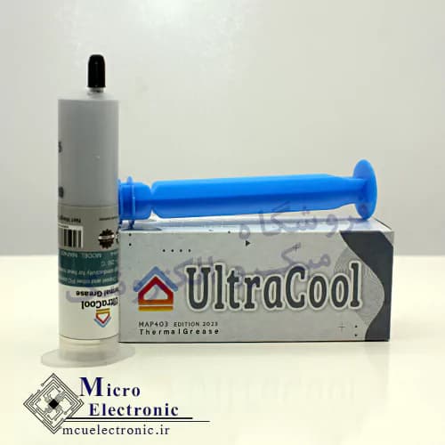 خمیر سیلیکون سرنگ 40 گرمی ضریب 3 Ultracool MAP403