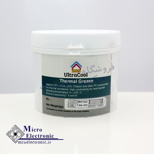 خمیر سیلیکون ۱ کیلویی Ultracool ضریب 3 MAP10003