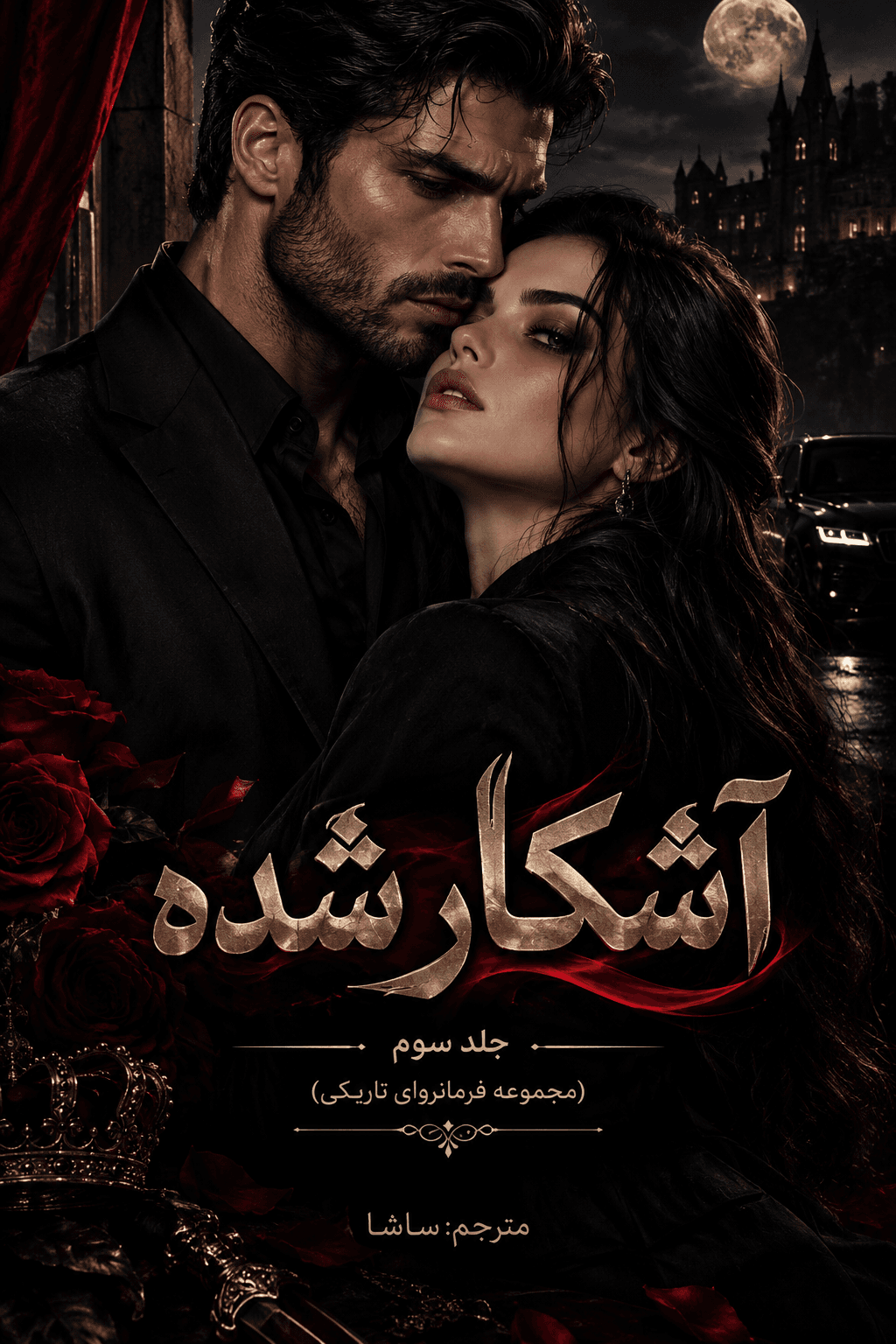 دانلود رمان آشکار شده جلد سوم مجموعه تاریکی pdf