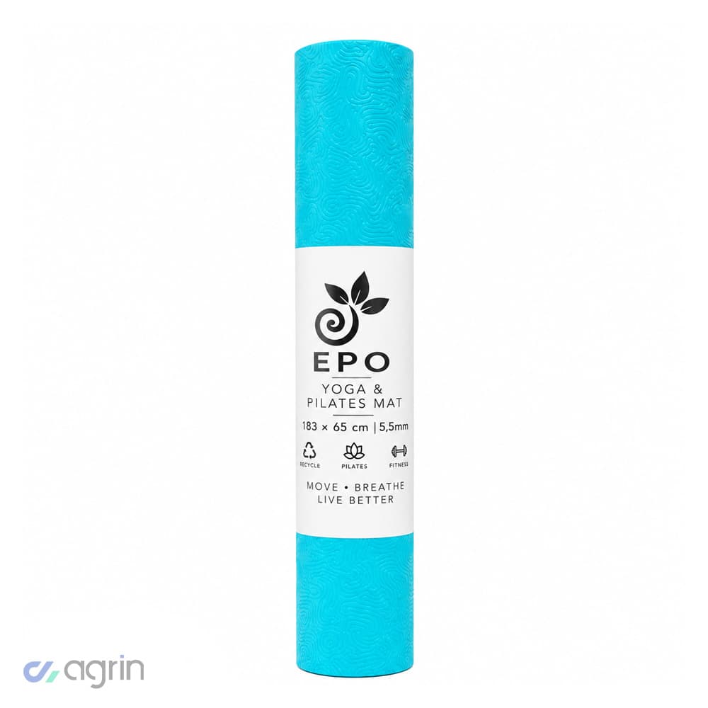 مت یوگا tpe ضخامت 6 میلیمتر مدل epo — تصویر ۳