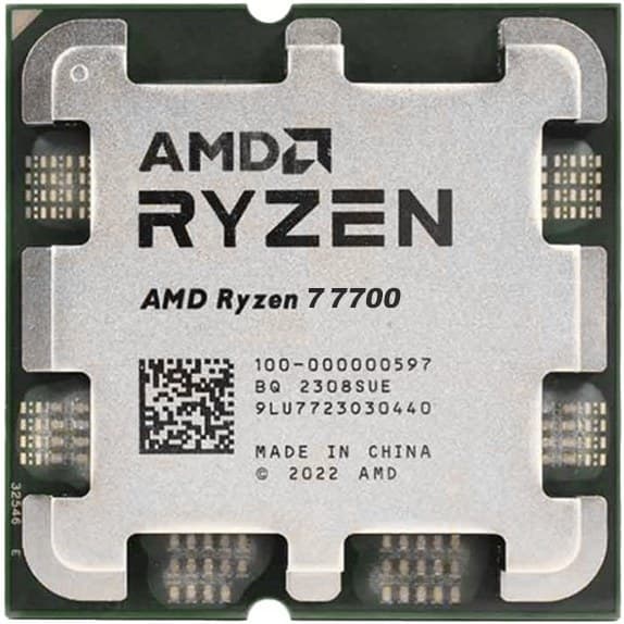 پردازنده AMD Ryzen 7700 بدون باکس — تصویر ۲