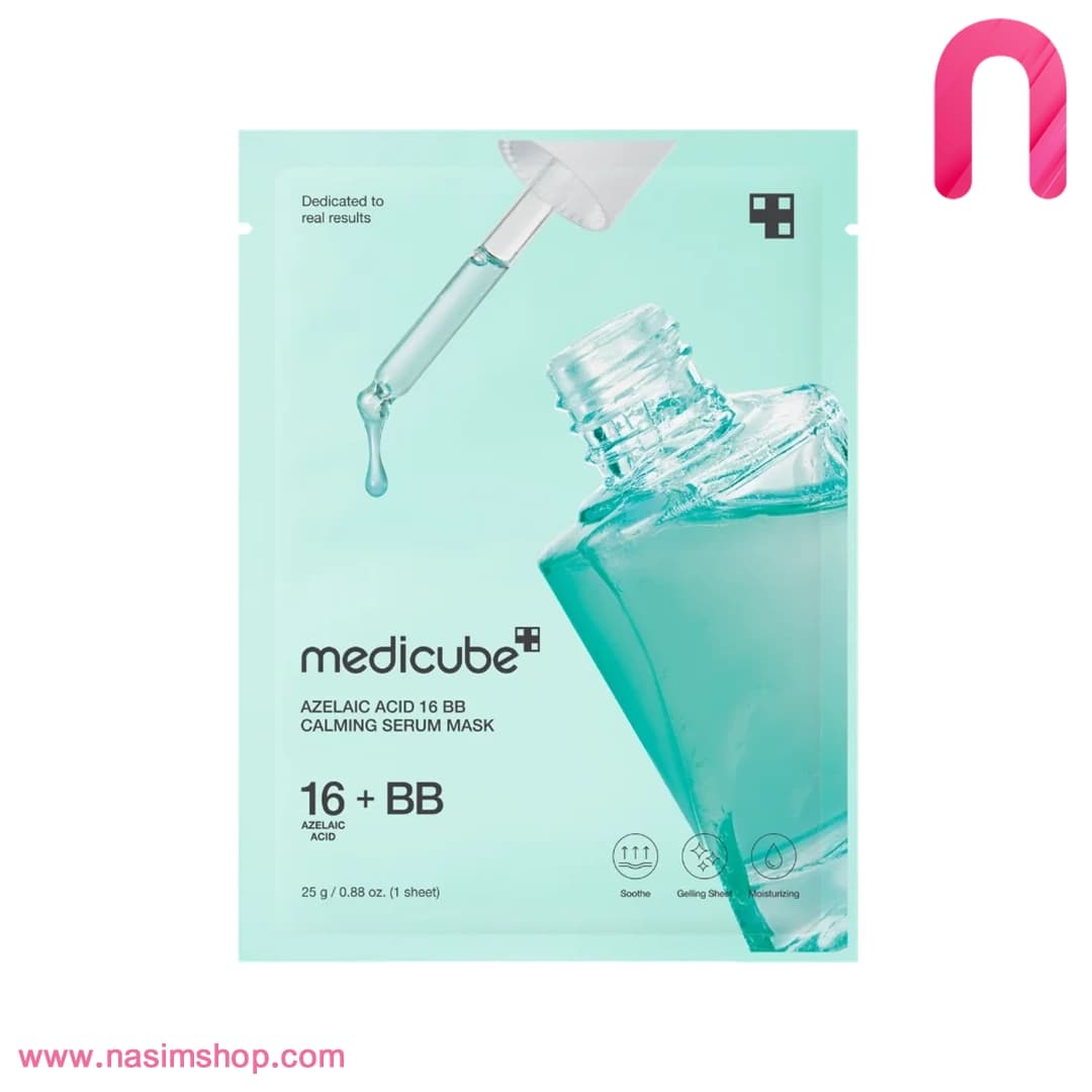 ماسک ورقه‌ای آرام‌بخش آزلائیک اسید 16 + BB مدی‌کیوب