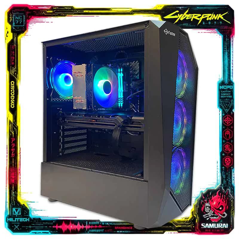 کامپیوتر گیمینگ مخصوص بازی Cyberpunk 2077 با 6 ماه گارانتی