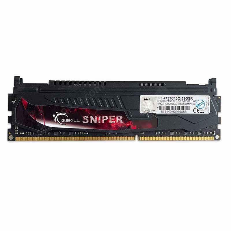 رم 8 گیگ GSkill Sniper 8GB DDR3 2133Mhz استوک — تصویر ۲
