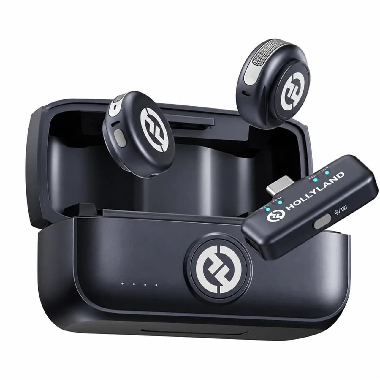 میکروفون بیسیم هالیلند مدل Hollyland LARK M3 Combo 2TX 1RX-(عمده-واتس اپ 09358991111-خرید تعداد کم فقط از سایت)