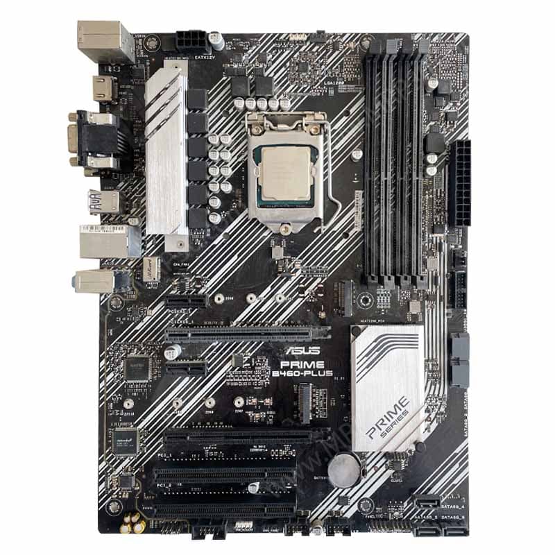 باندل مادربرد ASUS Prime B460 Plus + i3 10100F *استوک — تصویر ۲