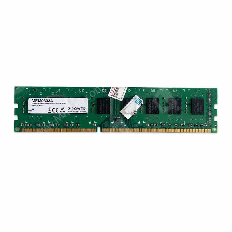 رم 4 گیگ 2POWER 4GB DDR3 1600Mhz استوک — تصویر ۲