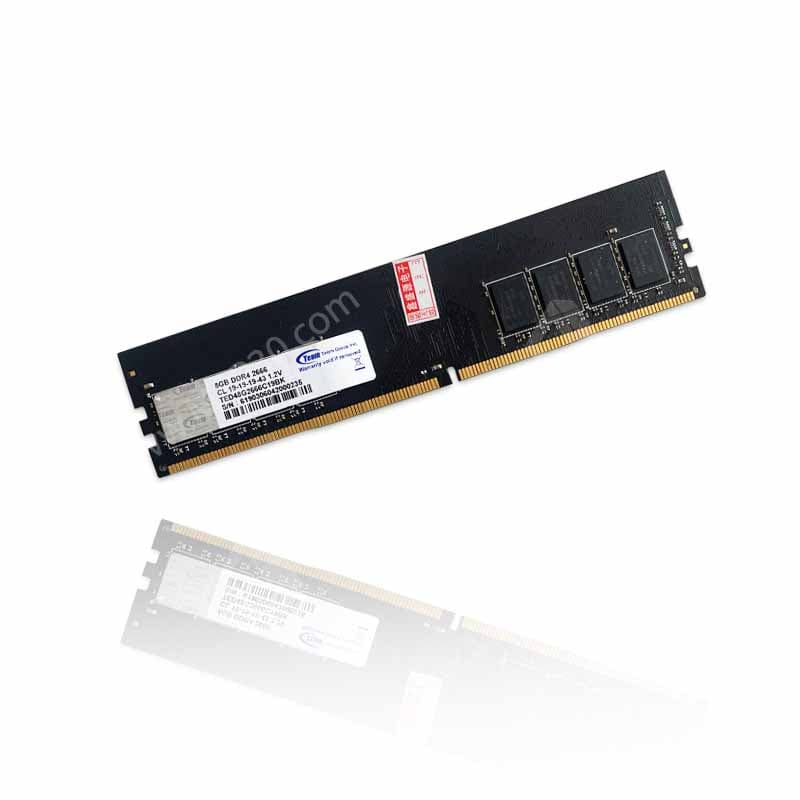 رم تیم گروپ TeamGroup 8GB DDR4 2666Mhz استوک