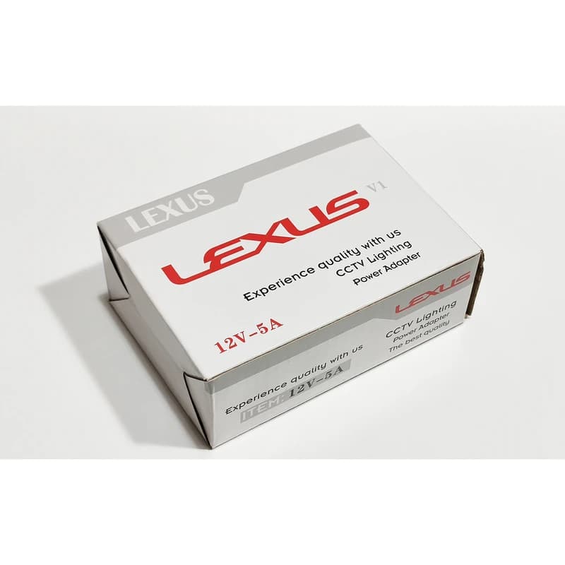 آداپتور پاور سوئیچینگ (صنعتی) 12 ولت 5 آمپر برند lexus — تصویر ۵