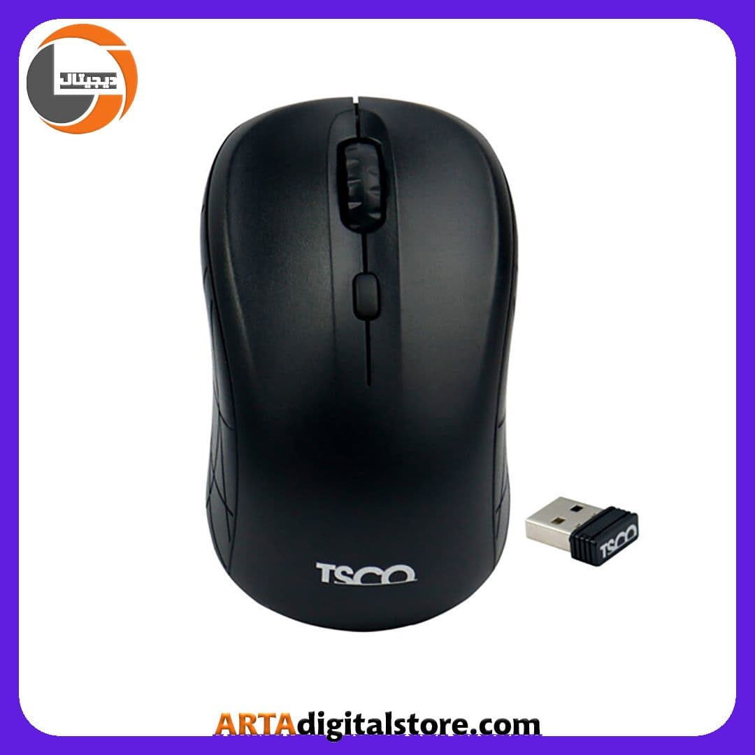 موس بی سیم تسکو Mouse Wireless TSCO TM625W Black — تصویر ۳