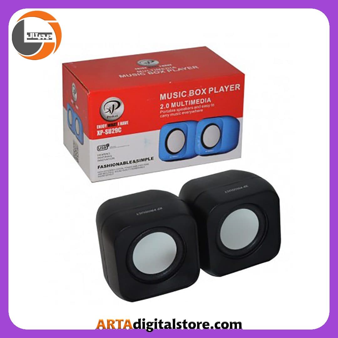 اسپیکر ایکس پی XP Product XP-SU29B Black — تصویر ۲