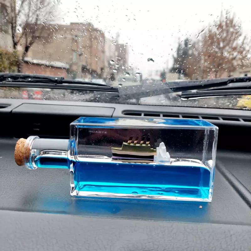 کوری کشتی معلق تایتانیک طرح بطری — تصویر ۴