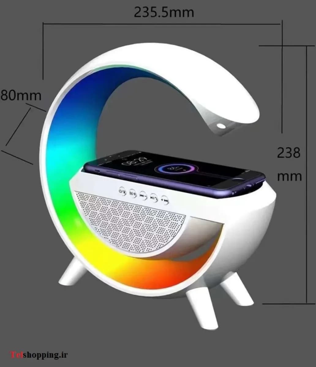 چراغ خواب شارژر وایرلس G Smart Light- مدل 2301 — تصویر ۳
