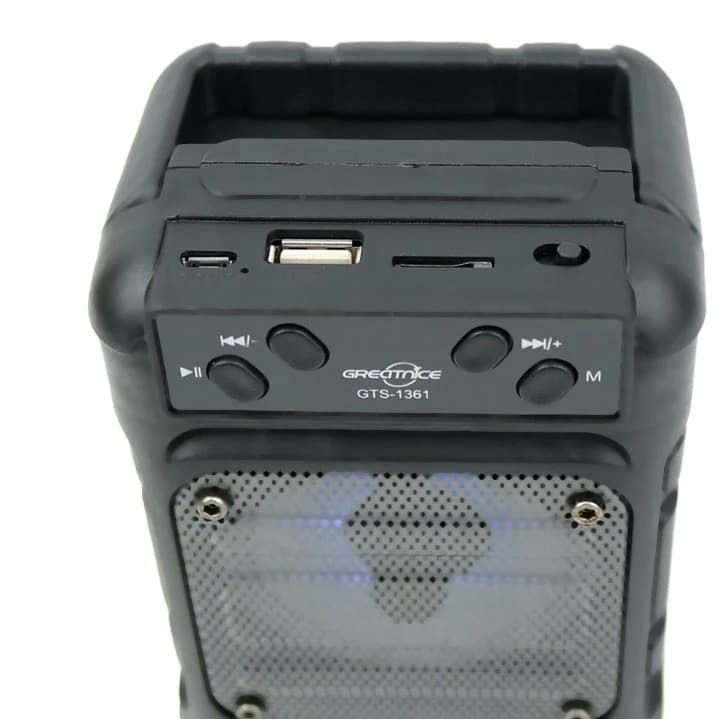 اسپیکر بلوتوثی قابل حمل GTS-1361 اورجینال (اصلی) — تصویر ۲