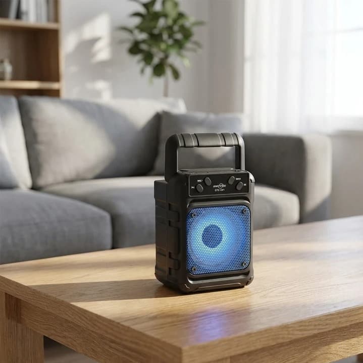 اسپیکر بلوتوثی قابل حمل GTS-1361 اورجینال (اصلی) — تصویر ۴