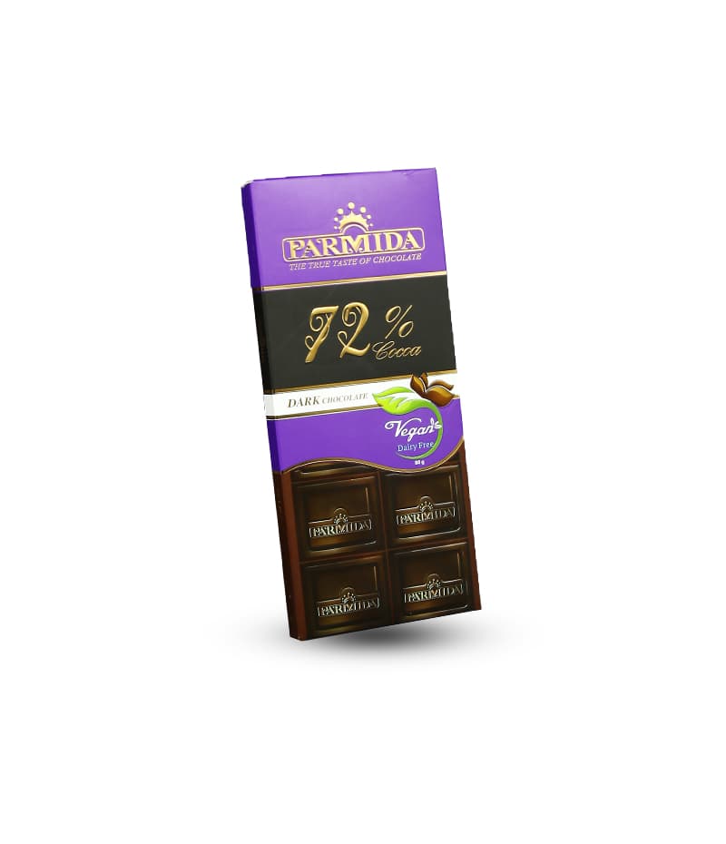 تابلت تلخ 72 درصد پارمیدا