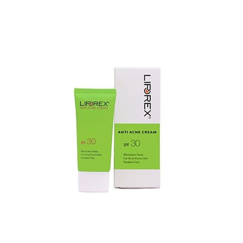 کرم ضد جوش بی رنگ لیپورکس liporex anti acne cream