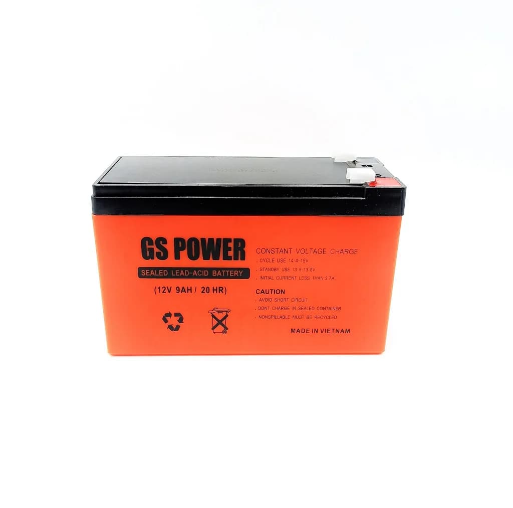 باتری سیلد اسید ۱۲ ولت ۹ آمپر مدل GS POWER