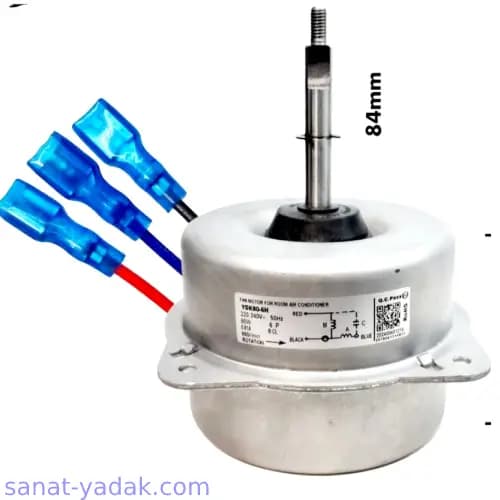 فن کندانسور شفت کوتاه مدل YDK80-6H