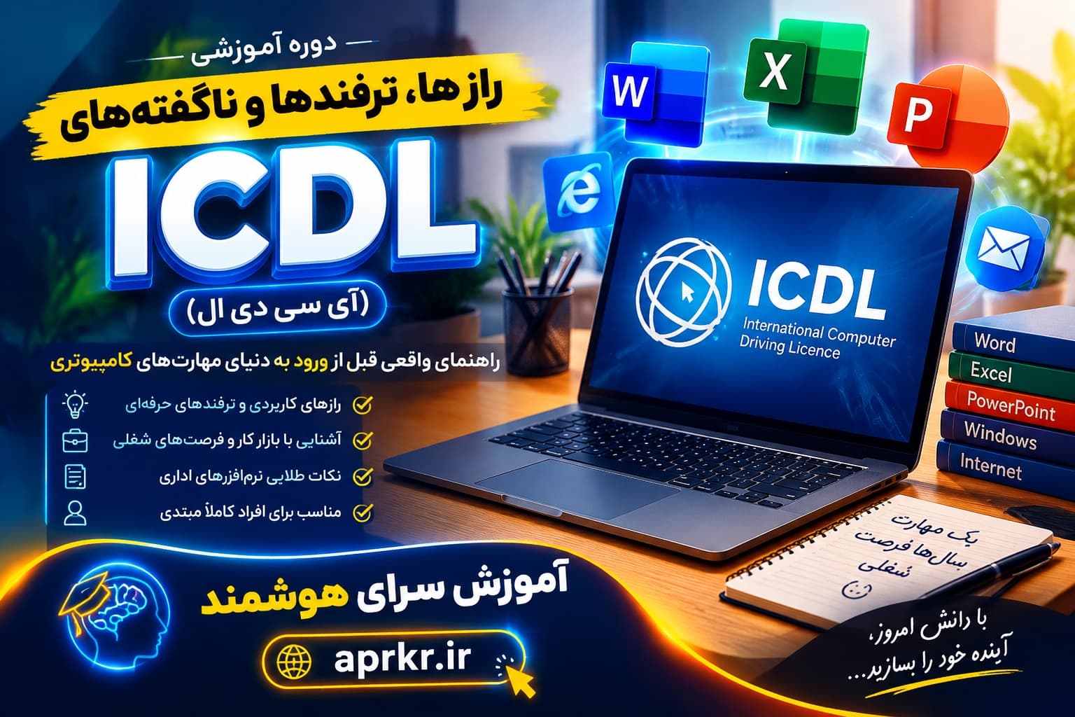 آموزش ICDL (آی سی دی ال)