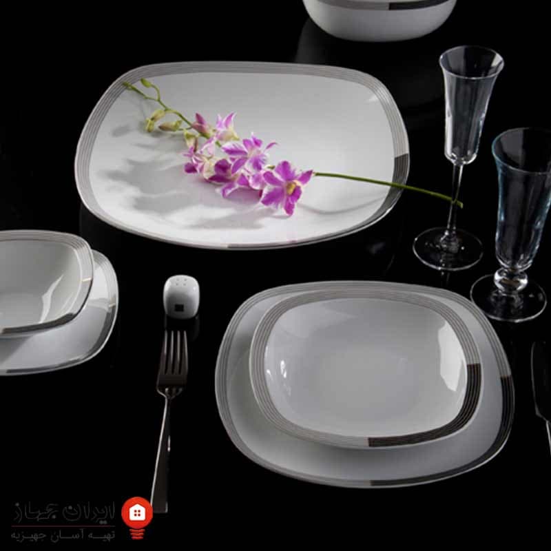 سرویس چینی وگاس سری کواترو 98 پارچه ۱۲ نفره — تصویر ۵