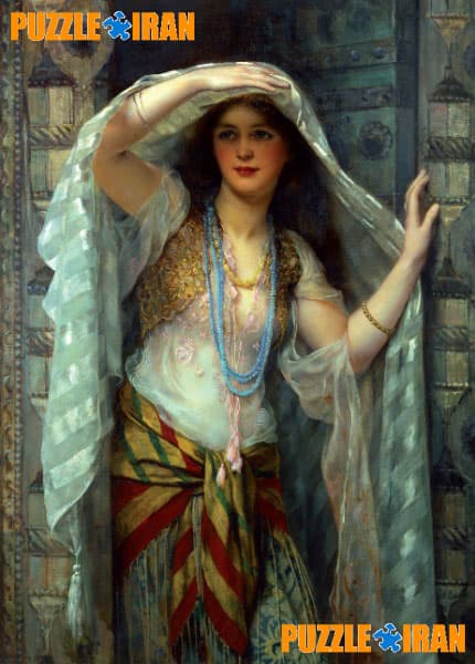 پازل ۱۰۰۰ تکه صفیه زنی از بغداد اثر ویلیام کلارک ونتنر