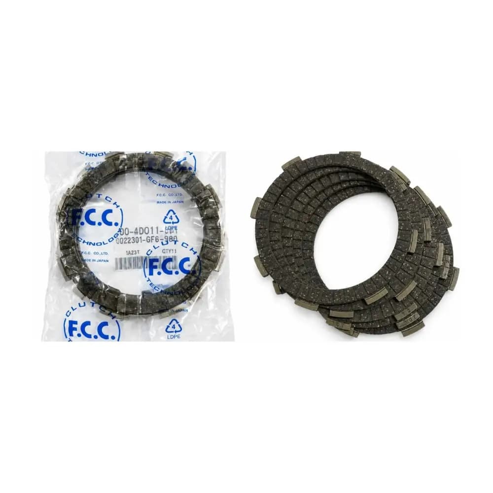 ست ۵ عددی صفحه کلاچ موتورسیکلت طرح F.C.C. ساخت هند