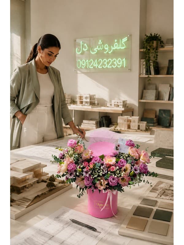 همان روز دسته گل سالگرد دوستی به گیشا
