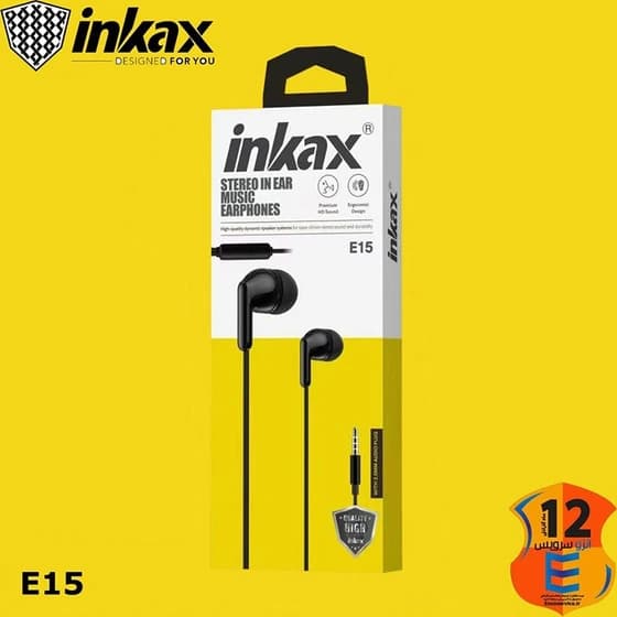 هندزفری سیمی اینکاکس inkax E15 — تصویر ۲