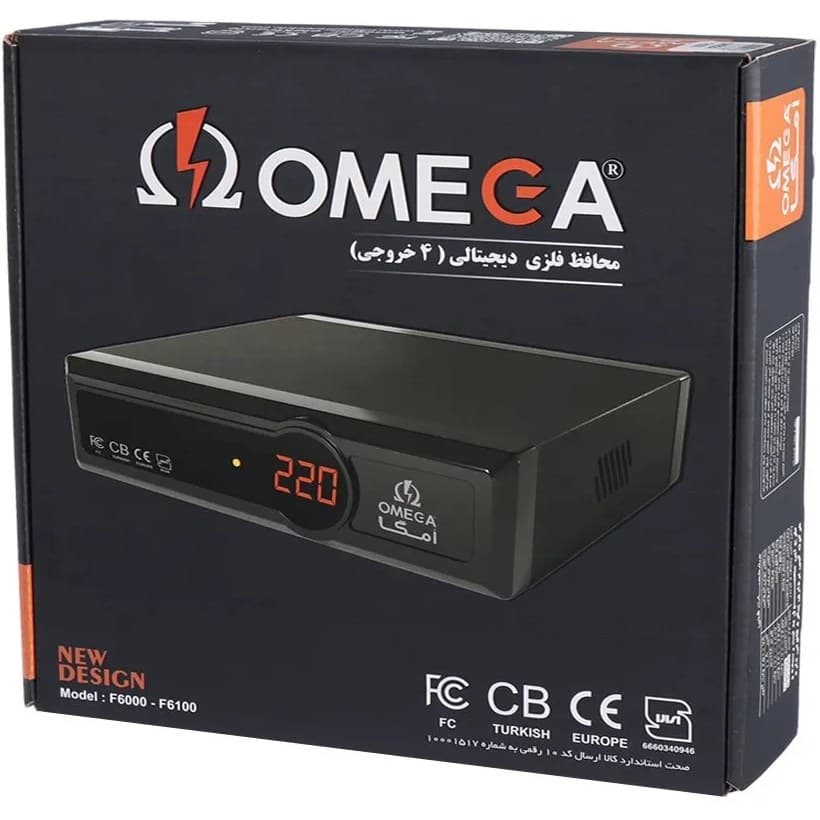 محافظ ولتاژ امگا مدل F6000