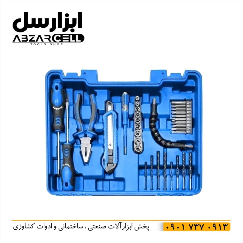 دریل شارژی ویوارکس 12 ولت 40 پارچه VR1210V-12CDK — تصویر ۲