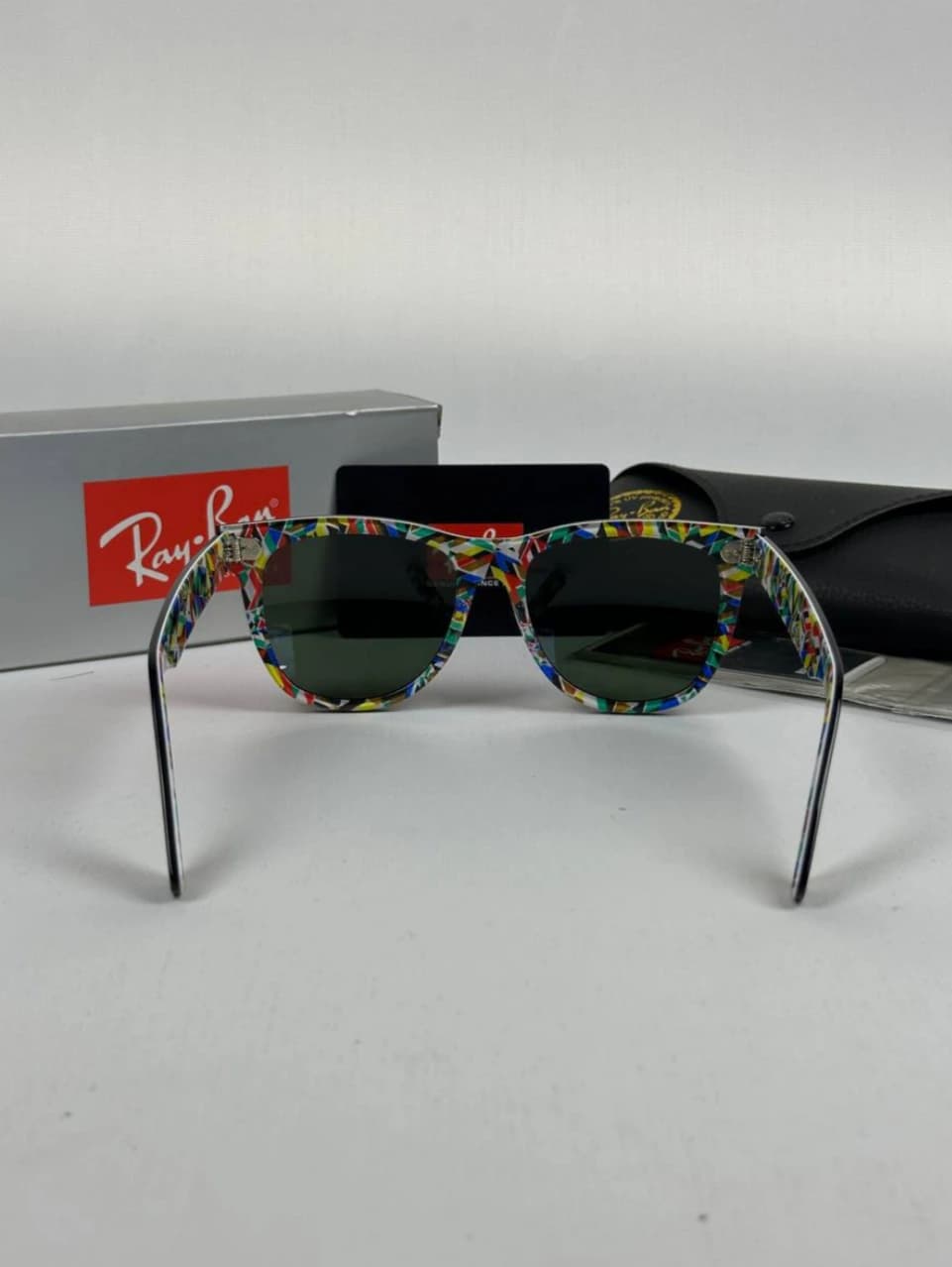 عینک مشکی رنگی rayban rb-2140 — تصویر ۳