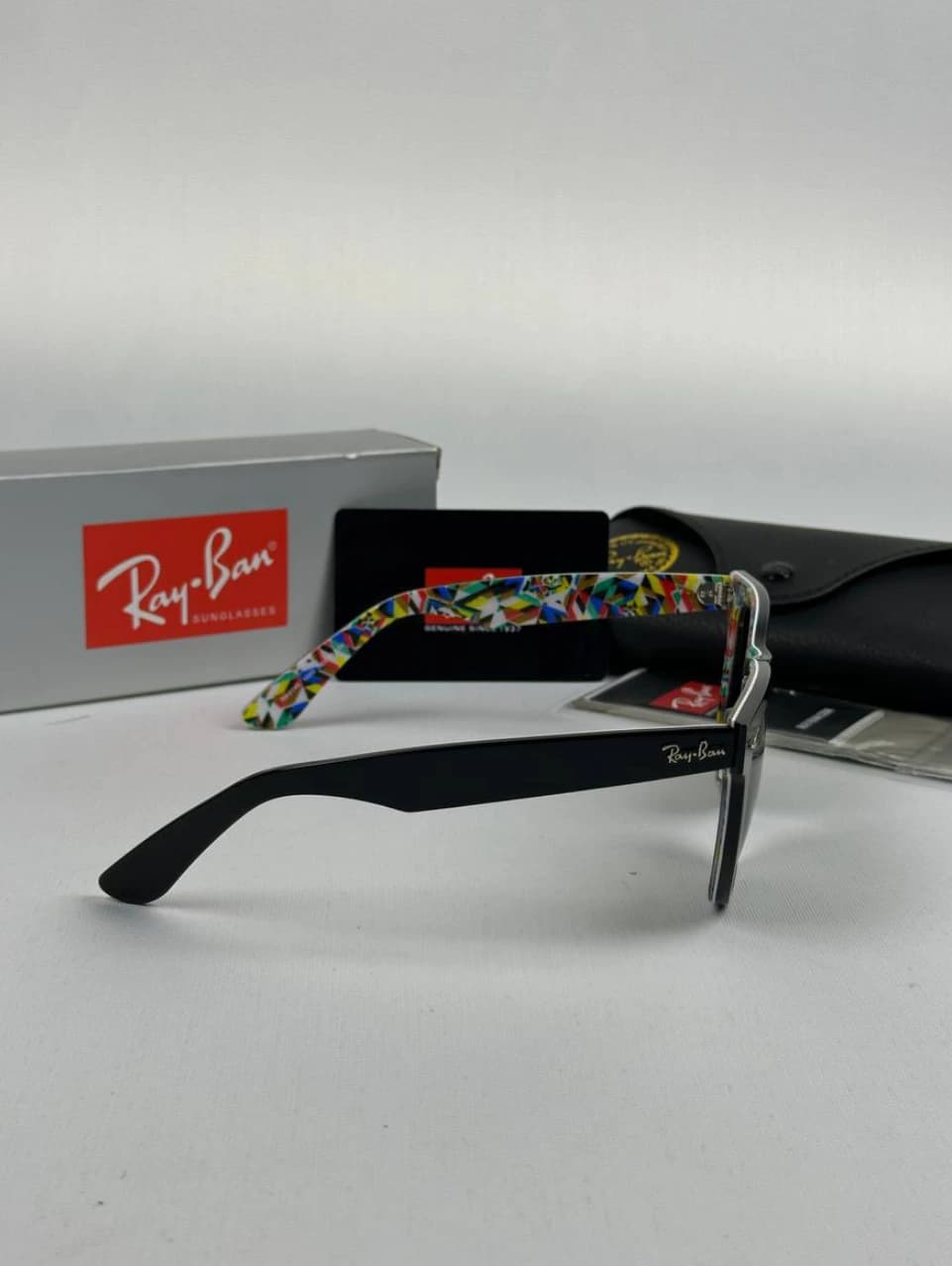 عینک مشکی رنگی rayban rb-2140 — تصویر ۲
