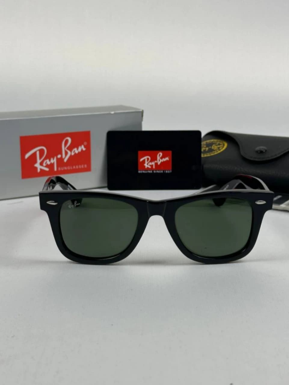 عینک مشکی لجنی rayban rb-2140 — تصویر ۴