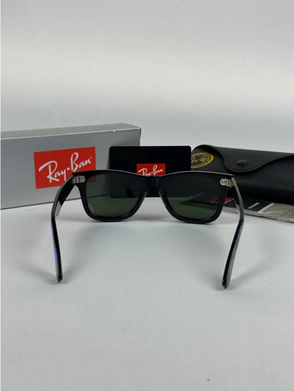 عینک مشکی لجنی rayban rb-2140 — تصویر ۳