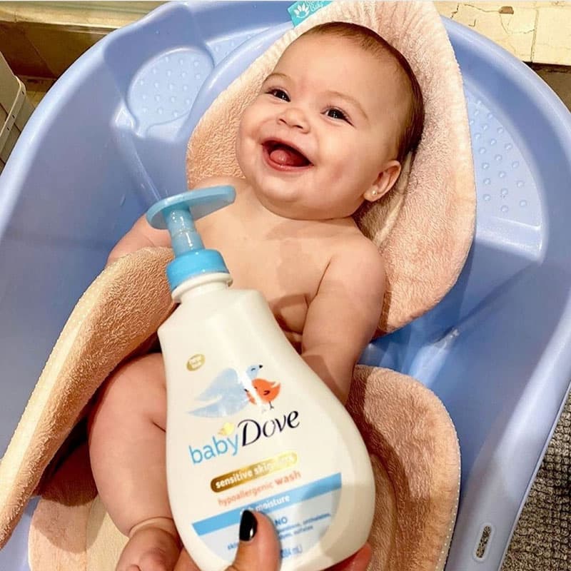 شامپو سر و بدن کودک 200 میل پمپی داو Dove — تصویر ۶