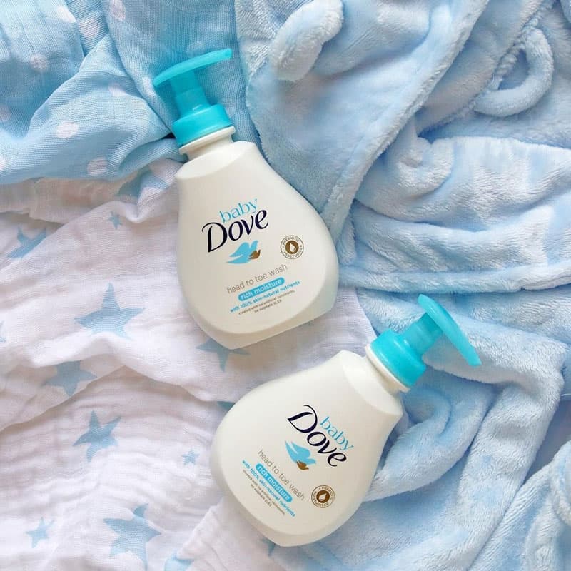 شامپو سر و بدن کودک 200 میل پمپی داو Dove — تصویر ۳
