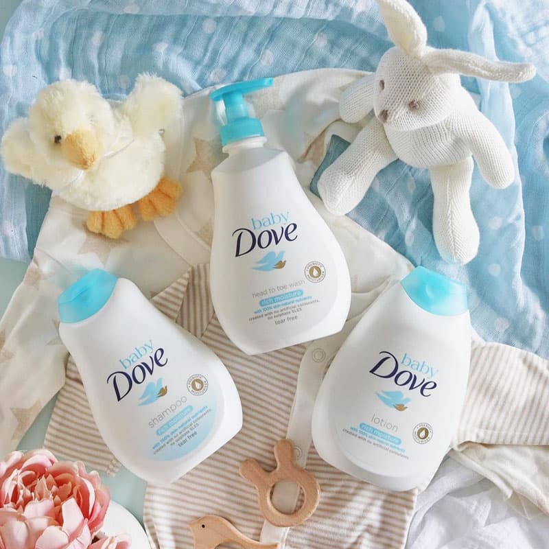 شامپو سر و بدن کودک 200 میل پمپی داو Dove — تصویر ۲
