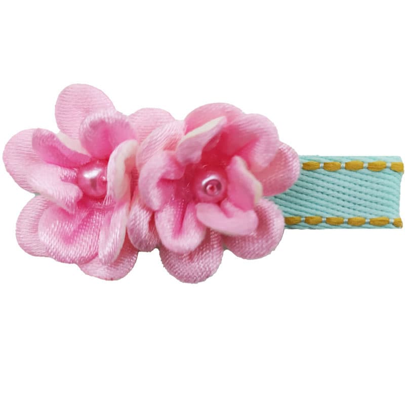 ست سه تایی گیره و هدبند پاپیونی نگین دار Perance hairbows — تصویر ۴