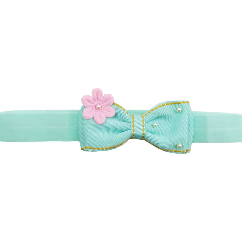 ست سه تایی گیره و هدبند پاپیونی نگین دار Perance hairbows — تصویر ۶