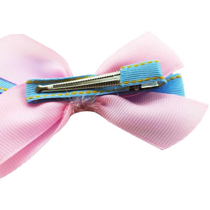ست سه تایی گیره و هدبند پاپیونی نگین دار Perance hairbows — تصویر ۲