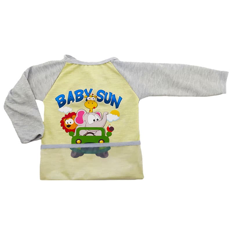 پیش بند لباسی آستین دار حیوانات مادرکر MotherCare