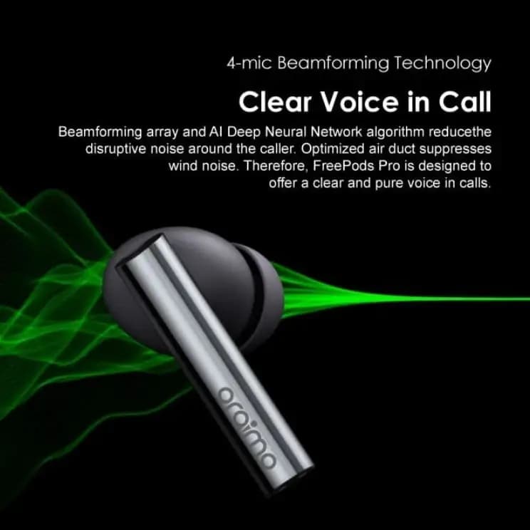 هندزفری بلوتوثی اورایمو مدل +ORAIMO FREE PODS PRO — تصویر ۸