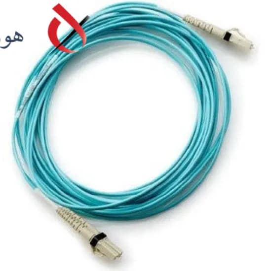 کابل فیبر نوری HPE LC به LC چند حالته OM3 دو فیبر 1.0 متری