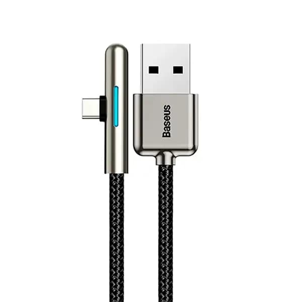 کابل تبدیل USB به USB-C باسئوس مدل CAT7C-B طول 1 متر — تصویر ۵