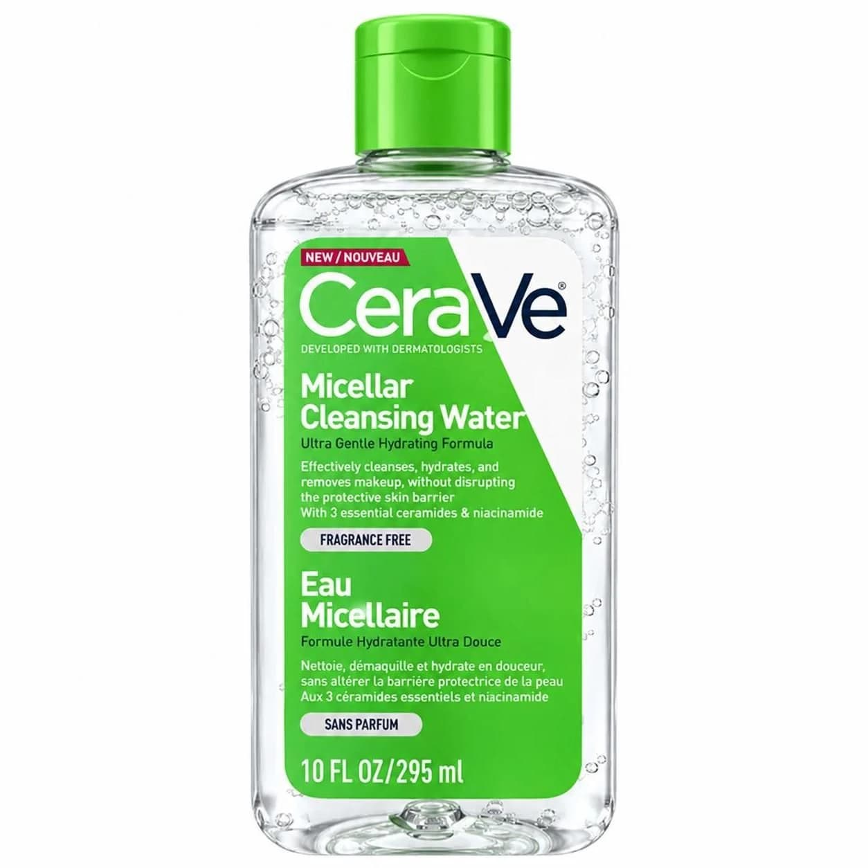 میسلار واتر سراوی CeraVe پاک کننده صورت حجم 295 میل کد 4052