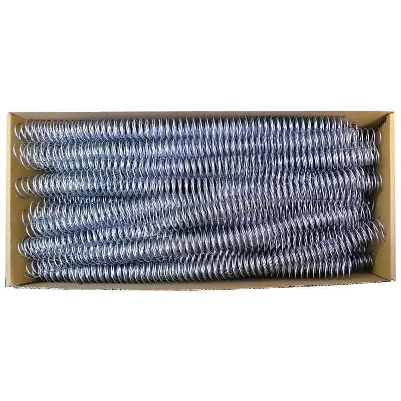 فنر صحافی مارپیچ رویان شماره 18 استیل بسته 150 عددی — تصویر ۲
