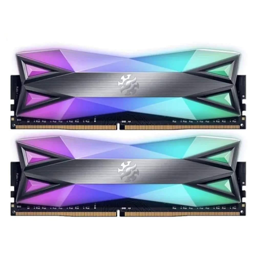 رم دسکتاپ DDR4 تک کاناله 3600 مگاهرتز CL18 ایکس پی جی مدل اسپکتریکس D60 ARGB ظرفیت 8 گیگابایت کارکرده
